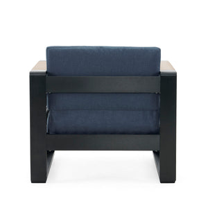 Giovanna - Club Chair Set With Aluminum Frame