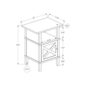 Transitional Accent Table With Storage