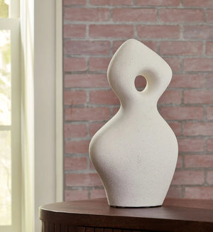 Arthrow - Sculpture - 14" - Off White - Best Buy Furniture