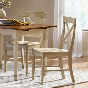 Dining Chair With X Shaped Back (Set of 2) - Best Buy Furniture