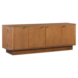 Vibe Haus Mid-Century Modern TV Stand for 70 Inch TV