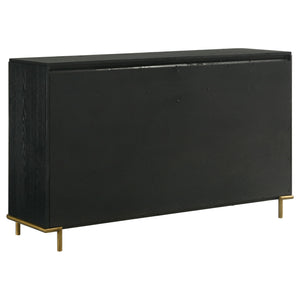 Anser - 8 Drawer Dresser - Black