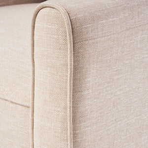 Upholstered Push Back Recliner Chair For Living Room