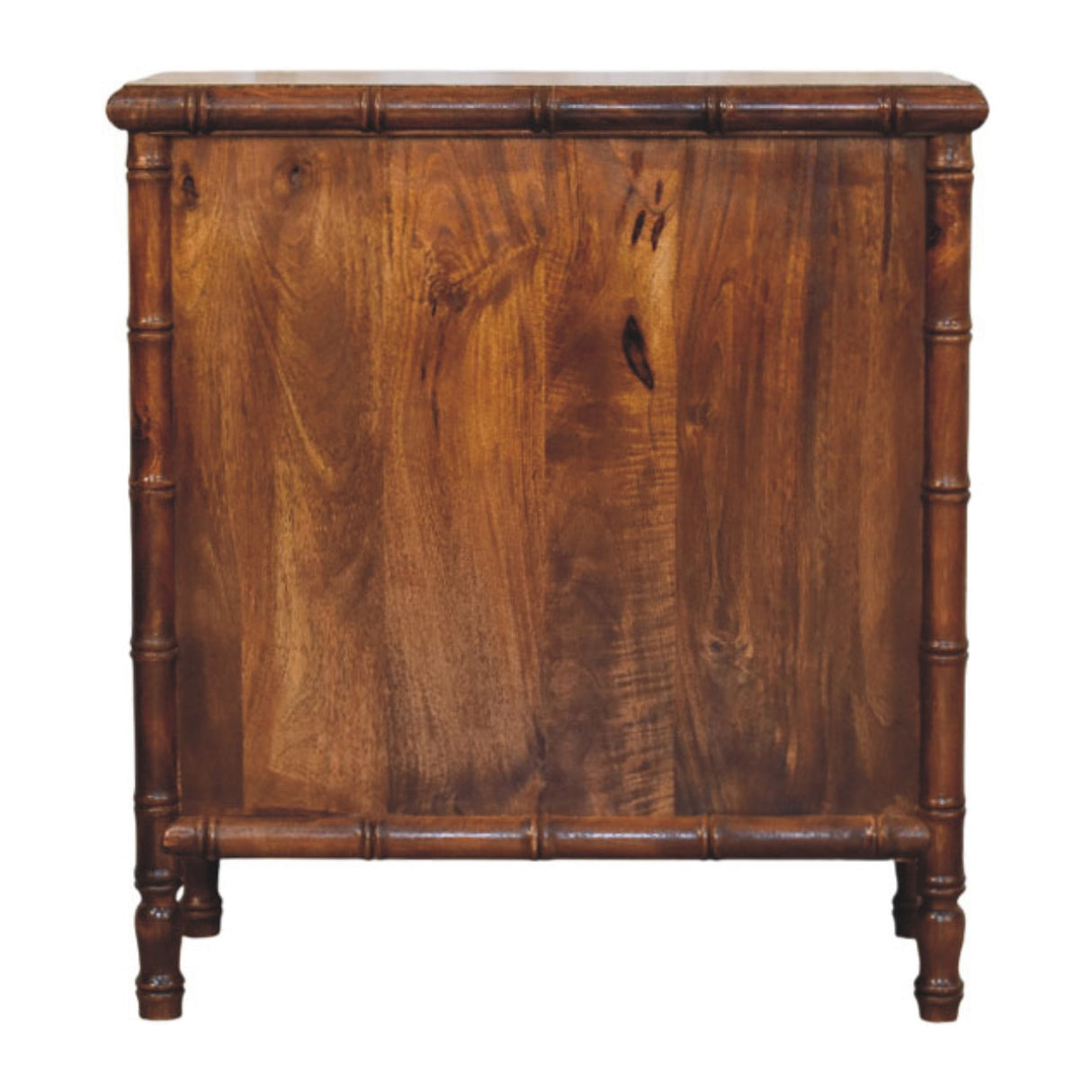 Solid Wood Bamboo 3 Drawer Chest