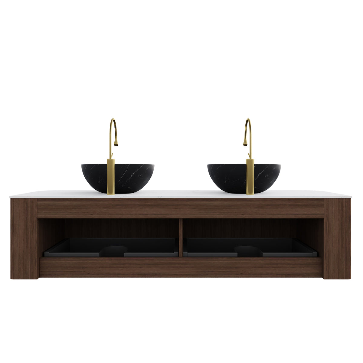 Dina 60" Bathroom Vanity & Sinks