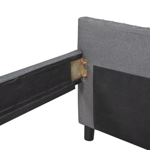 Upholstered Daybed With Two Drawers, Wood Slat Support