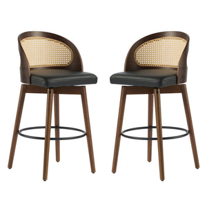 Como - Indoor Wood Barstool (Sey of 2)