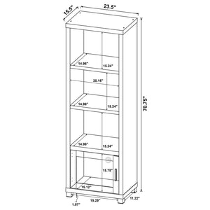 Arnaud - 3 Piece TV Stand Set With Storage - Black