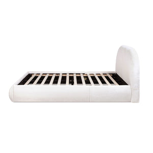 Archie Puffy Grounded - Upholstered Platform Bed