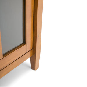 Warm Shaker - Handcrafted Low Storage Cabinet