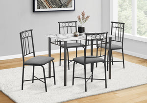 5 Pieces Dining Table Set, Small, Rectangular - Best Buy Furniture