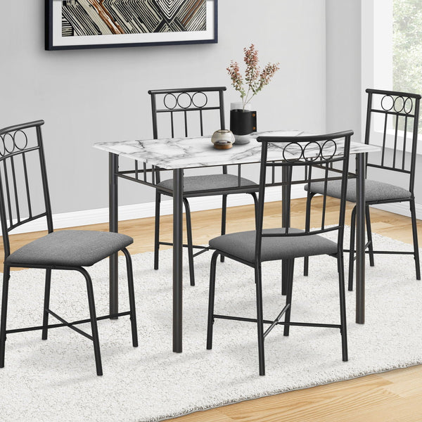 5 Pieces Dining Table Set, Small, Rectangular - Best Buy Furniture