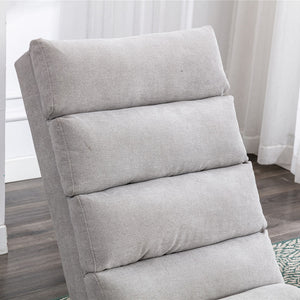 Massage Chaise Lounge Indoor With Remote Control, Ergonomic Electric Massage Lounger