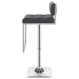 Adjustable Bar Stool, Height-Adjustable For Modern Dining Spaces