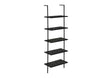 Bookshelf, Bookcase, Etagere, Ladder, 5 Tier, For Office, Marble Look Contemporary & Modern - Best Buy Furniture