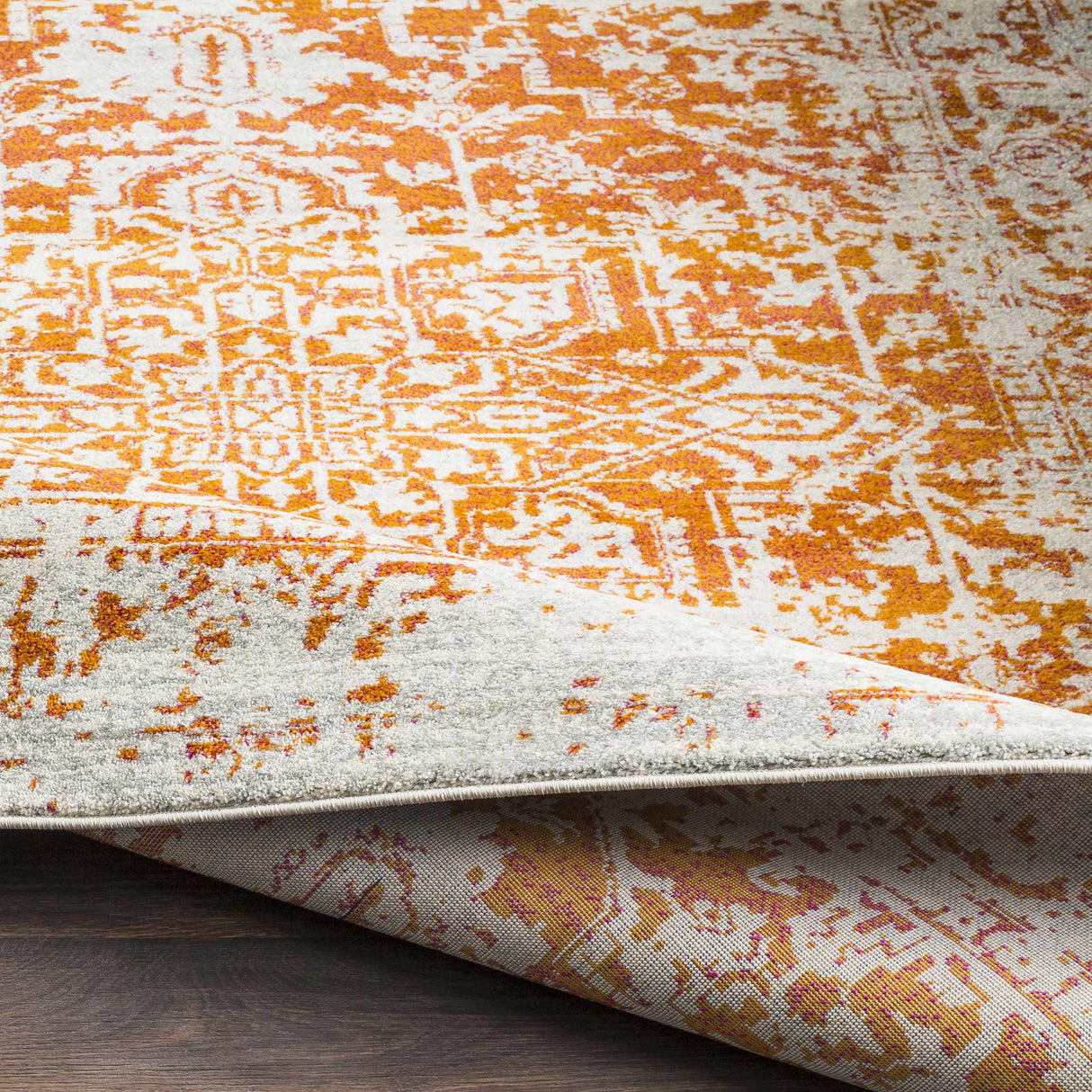 Fairmount Orange Area Rug