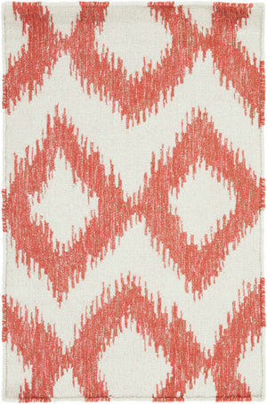 Oradell Red Ikat Wool Rug - Clearance