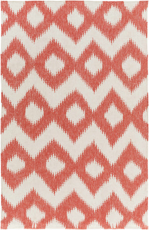 Oradell Red Ikat Wool Rug - Clearance