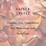 Fallen Leaves Candle