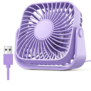 USB Powered Handheld Fan 5V Plug-In Portable Cooling Fan
