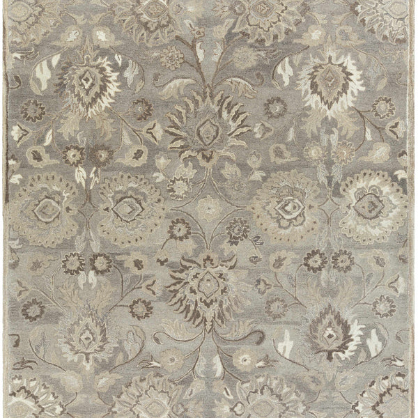 Conesus 1195 Hand Tufted Ivory & Taupe Wool Rug