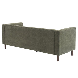 Upholstered Sofa Modern 3 Seater Sofa Couch With Tufted Design For Living Room
