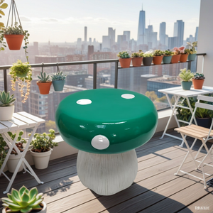 Mushroom Model Statue Stool