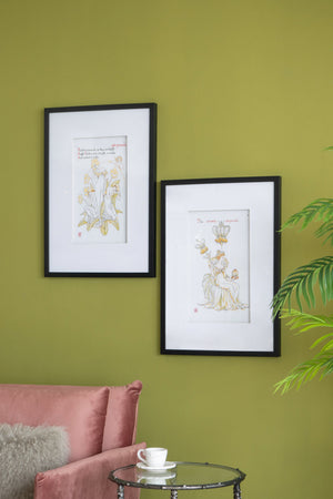 Set of 2 Multicolor Wall Arts, 20x28"
