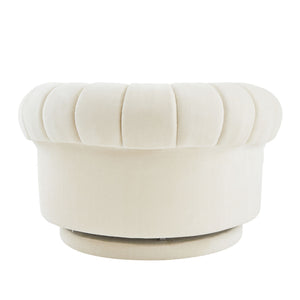 Round Swivel Accent Chair With Rotation
