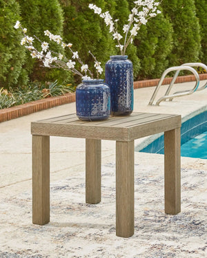 Silo Point - Square End Table - Brown - Best Buy Furniture