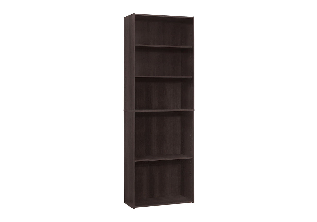 Bookshelf, Bookcase, 6 Tier, For Office, Transitional - Best Buy Furniture