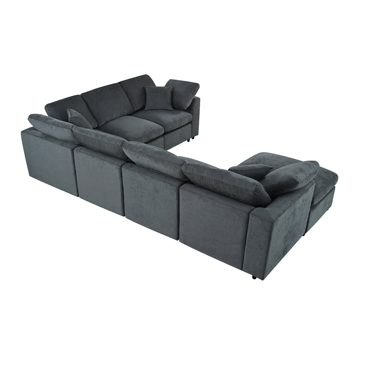 U_Style 120.8" Extra Large Modular Sectional Sofa