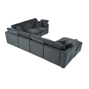 U_Style 120.8" Extra Large Modular Sectional Sofa