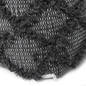 Jumanji - Handcrafted Wool And Cotton Pouf - Brown