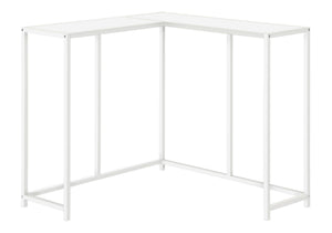 Corner Accent Console Table For Entryway, Unique L-Shaped Design