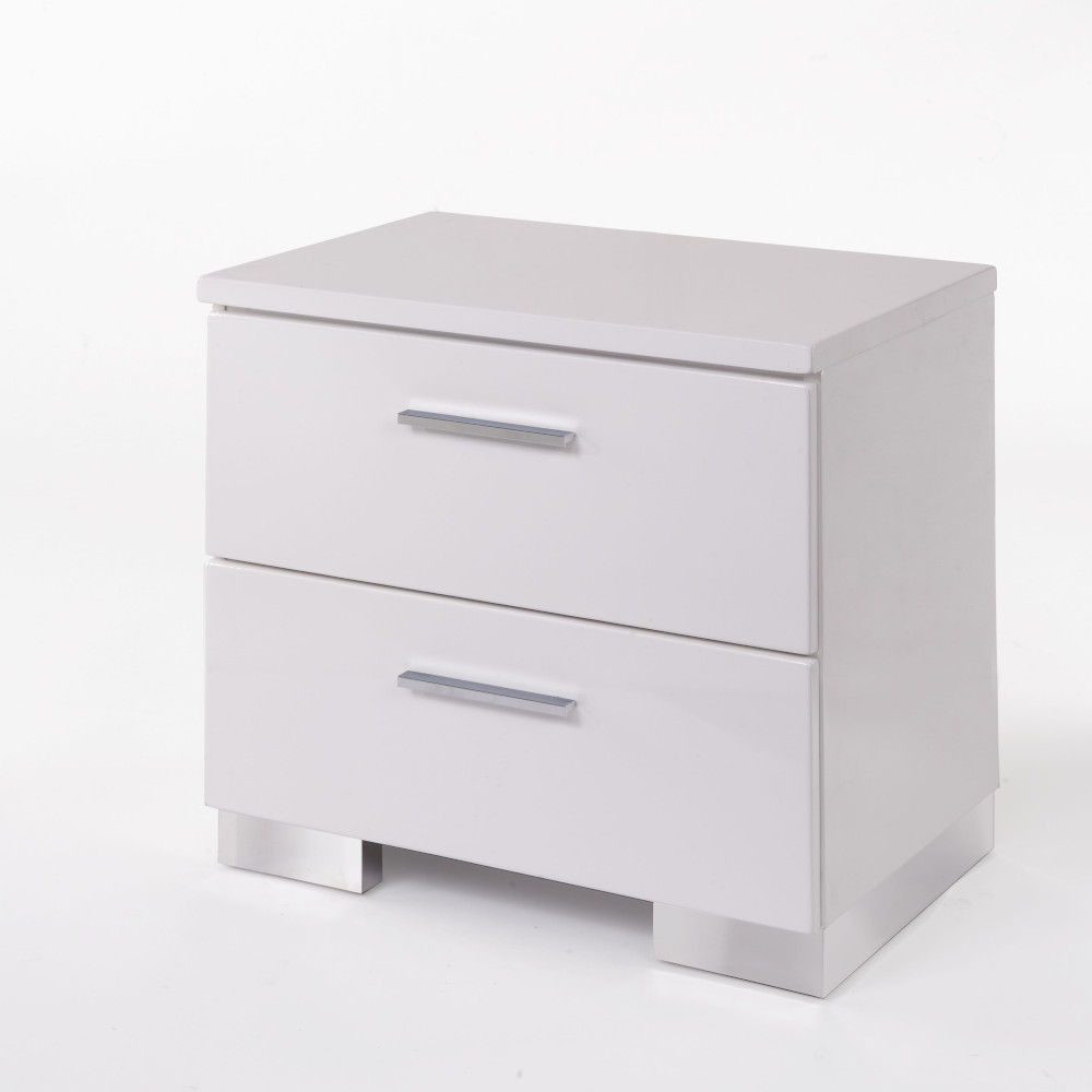 Lorimar - Nightstand - White - Best Buy Furniture