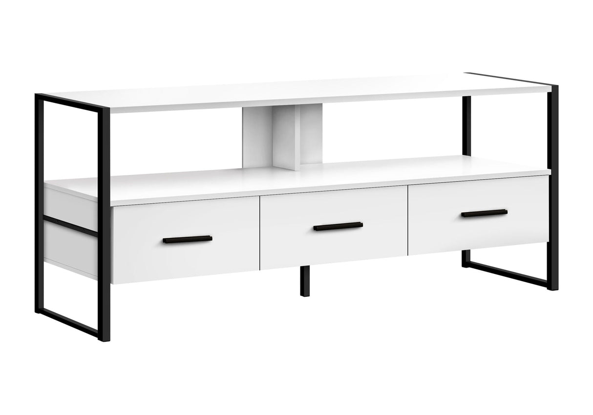 TV Stand, Console, Media Entertainment Center, Storage Drawers, Modern - Best Buy Furniture