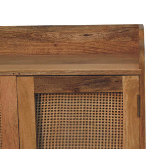 Larissa - T Bar Raised Cabinet - Brown