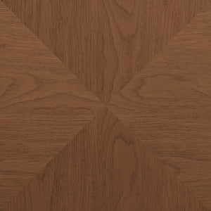 35.43 Inch Drum Shaped Round Coffee Table