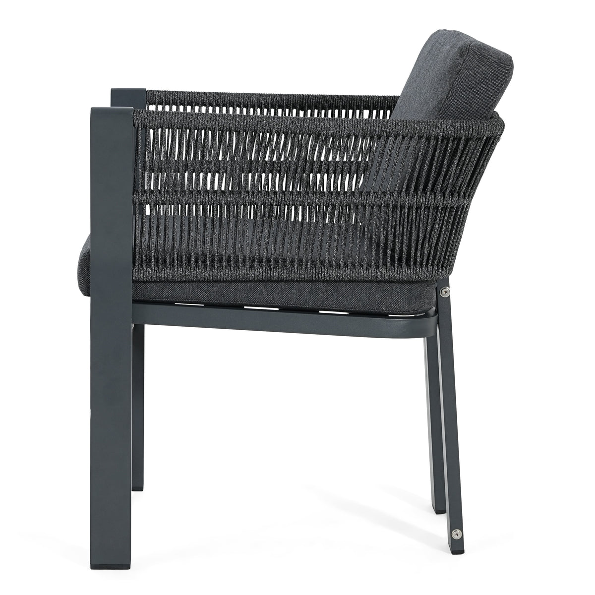 7-Piece Outdoor Dining Set, Acacia Wood Table & 6 Chairs