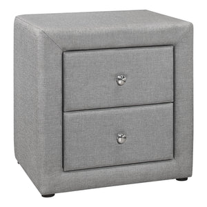 Nightstand, Storage Drawer Versatile Use, Upholstered, Transitional - Best Buy Furniture