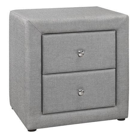 Nightstand, Storage Drawer Versatile Use, Upholstered, Transitional - Best Buy Furniture