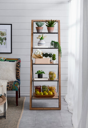 25x26.5x72.5" Wood Shelf