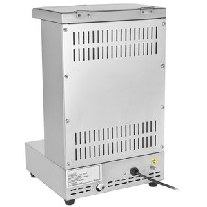 Shawarma Grill Machine, 13 lbs Capacity, 2 Burners Gas Vertical Broiler