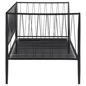 Vertigo - Twin Daybed With Slatted Support - Matte Black
