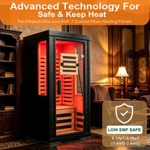 One-Two Person Far Infrared Sauna