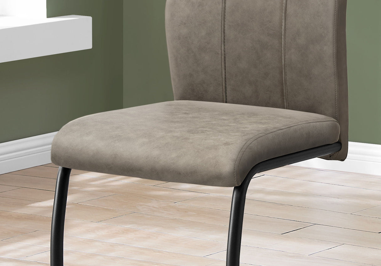Dining Chair, Side, Upholstered For Dining Room, Contemporary & Modern (Set of 2) - Best Buy Furniture