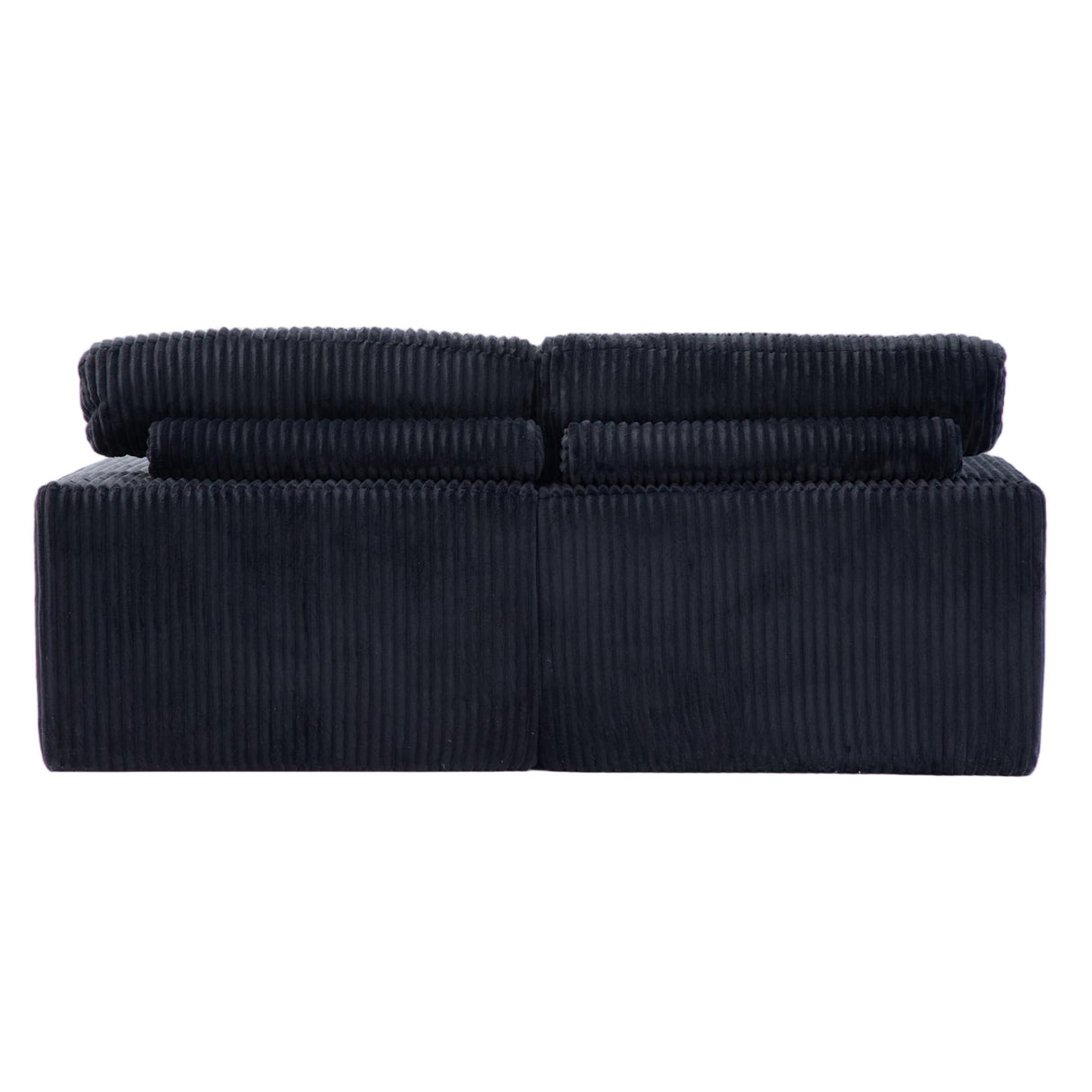 Double Chaise Lounge Chair, Oversized Upholstered Sleeper Cloud Couch
