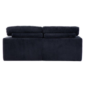 Double Chaise Lounge Chair, Oversized Upholstered Sleeper Cloud Couch