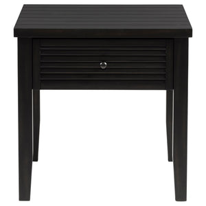 Sutter - 2 Piece Coffee And End Table Set - Dark Brown